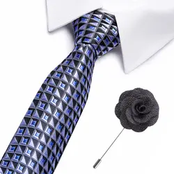 48 Стиль шеи галстук Для мужчин тощий галстук свадебные галстуки полиэстер в черный горошек мода Для мужчин s Бизнес рубашка с