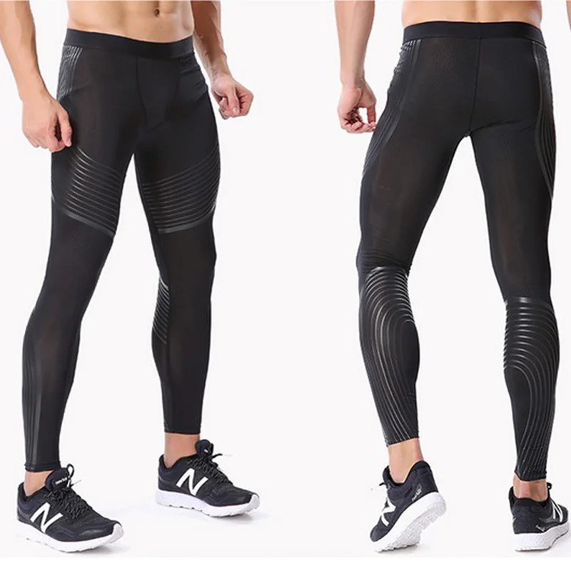 

2019 Compression Pants Men Muscle Training Tights Gym Pants Running Joggers Fitness Trousers Yoga Leggings Sport Jogging Pants