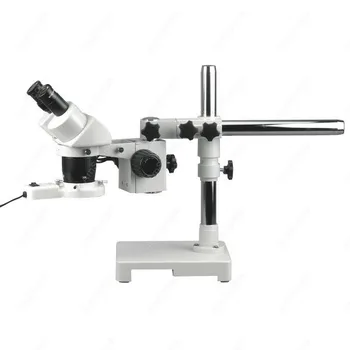 

Stereo Microscope--AmScope Supplies 20X & 40X Stereo Microscope on Single-Arm Boom with Ring Light
