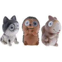 1 шт. Солнечная кошачья лампа Солнечный Сад орнамент солнечные светильники в виде животных лампа в форме животного Солнечная газонная лампа стеклянная лампа наружная газонная лампа