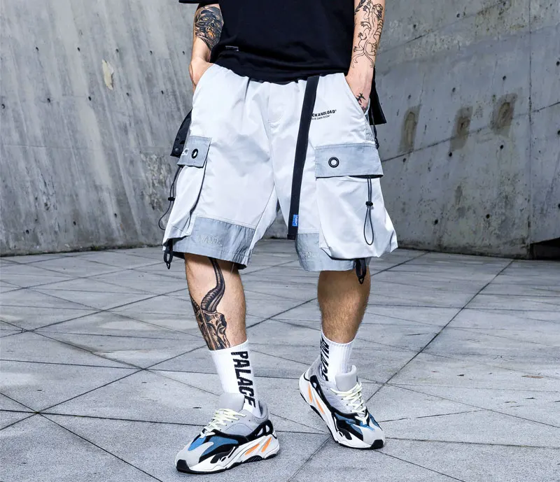 Ribbon Cargo Joggers Baggy Shorts 1