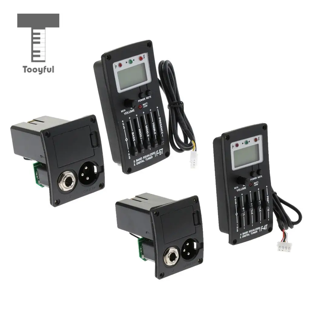Acoustic Guitar EQ Preamp Pickup System with Volume Control for Guitar Players Gift