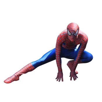 

New Spiderman Costume 3D Printed Kids Adult Lycra Spandex Spider-man Costume For Halloween Mascot Cosplay Free Shipping