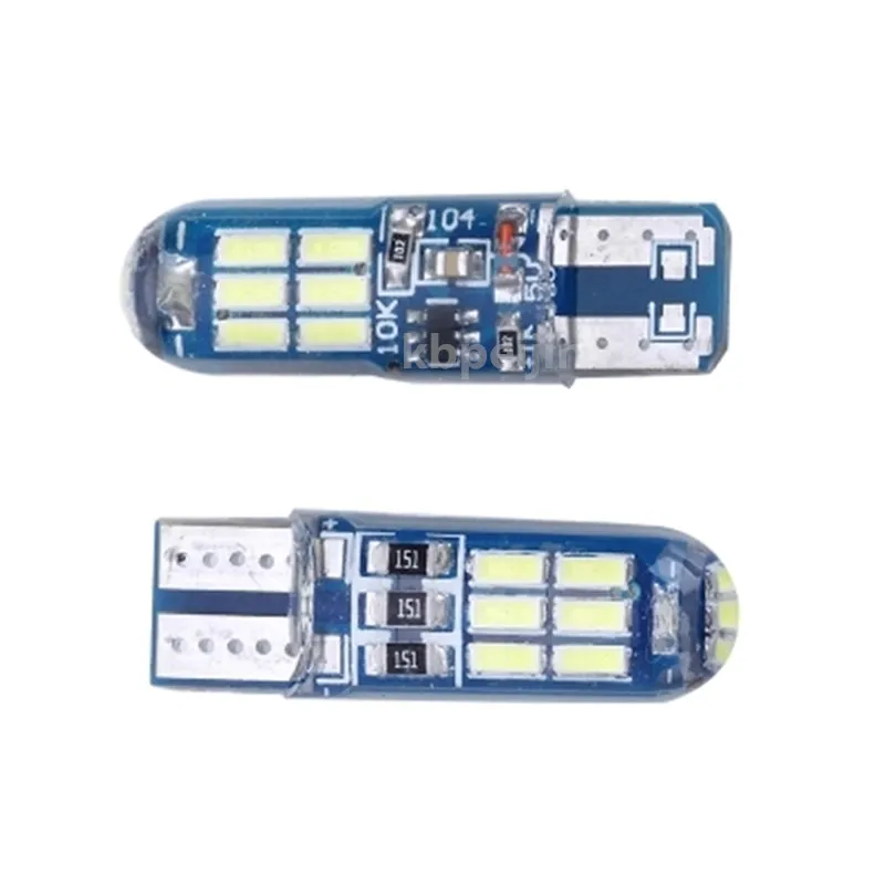 

car LED flash lamp Signal Lamp Clearance Lights T10 W5W license light for saab 9-3 9-5 93 95 900 9000 car lamp Refit