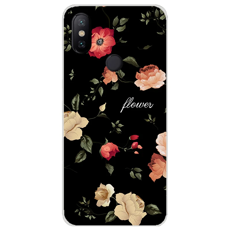 3D Cute Design For Xiaomi mi 6x case cover,20 patterns dog cat for Xiaomi mi 6x phone cases silicone BiNFUL 24