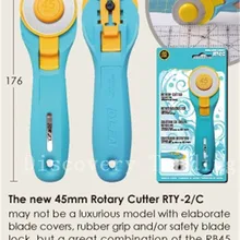 RTY-2/C Поворотный пошив 45 мм круглый нож Airlfa бренд для подлинной OLFA(пэчворк) варочная поверхность Подлинная Япония Быстрая