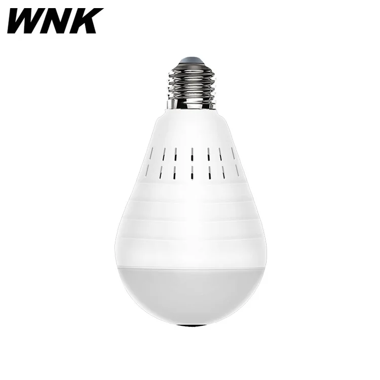 WNK 1.3MP камера 360 градусов белая лампочка IP 960 P Беспроводная умная ip-камера