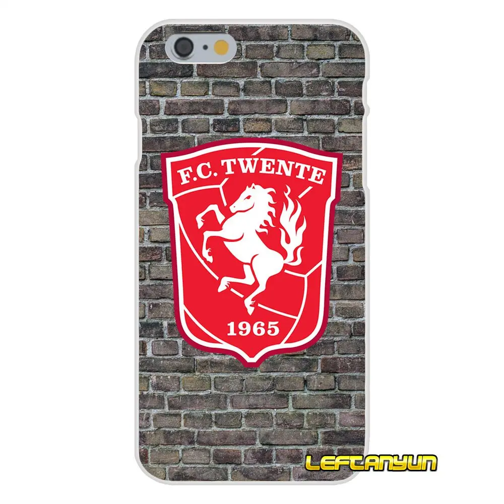 Для FC Twente Мягкий силиконовый чехол для iPhone X 4 4S 5 5S 5C SE 6 6 S 7 8 Plus