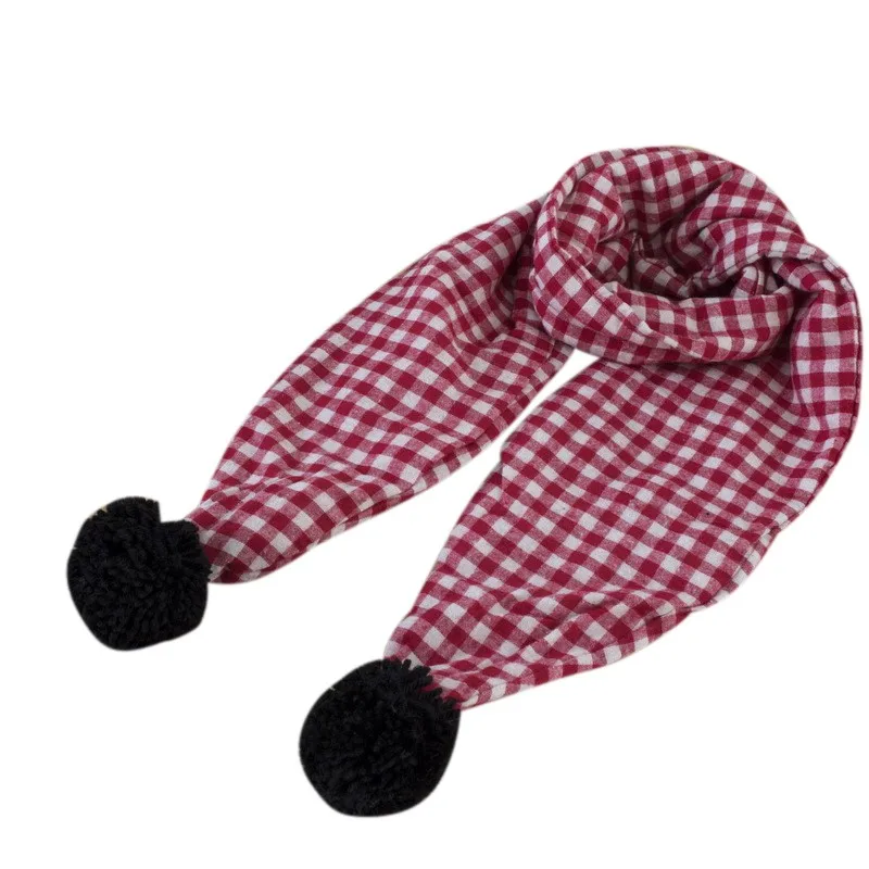 Beige Mamum Enfants Bebe Femme Hiver Chaud Cache Cou Coton Echarpe Tube Foulard Couleur Unie Equipement Pour Mat A Drapeau Jardin