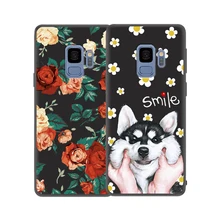 

Soft Case For Samsung Galaxy S9 5.8" Colorful Patterned Printed Silicone Phone Cases Cover For Samsung G9600 Flower and Animal