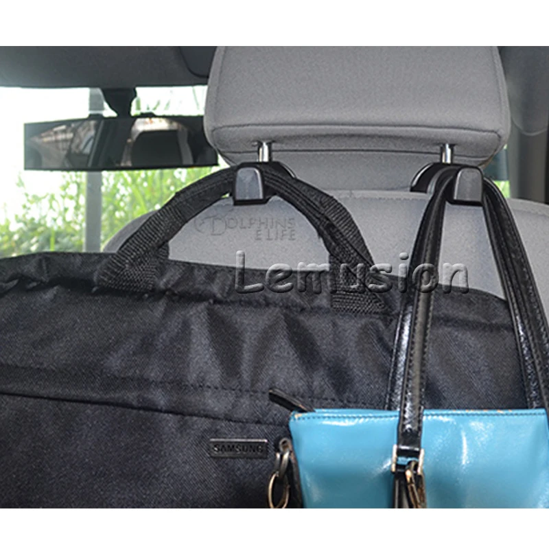2 крючка на заднее сиденье автомобиля Стайлинг для Volkswagen VW Polo Passat B5 B6 CC Golf 4 5 6 7 Touran