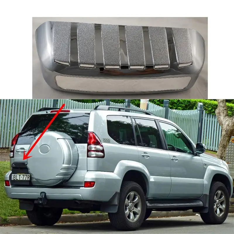 1pcs-ABS-Registration-Plate-Holder-For-Toyota-Land-Cruiser-Prado-FJ120-2002-2009-Rear-back-License