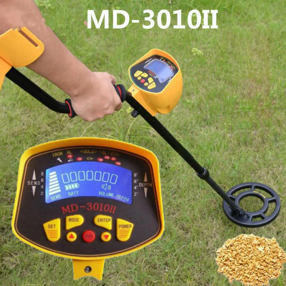 MD-3010 детектор металла Gold Digger Охотник за сокровищами первый поиск металлодетектор/искатель самородков Золото детектор серебра MD3010