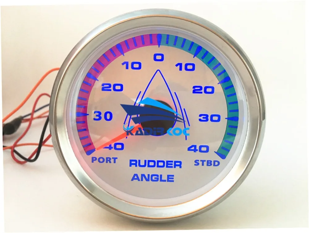 1 шт. 85 мм руля Угловые манометры модификация 0-190ohm морской руль угломерный инструмент Sus 316L Безель водонепроницаемый инструмент для лодки яхты