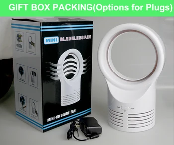 

Bladeless Mini Fan for Office Home Portable Computer PC Cooling Fan Electric Laptop Fan ABS Desk Air Cooler No Vane Drop Ship