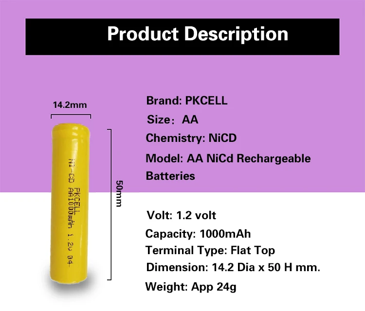 1000mah aa