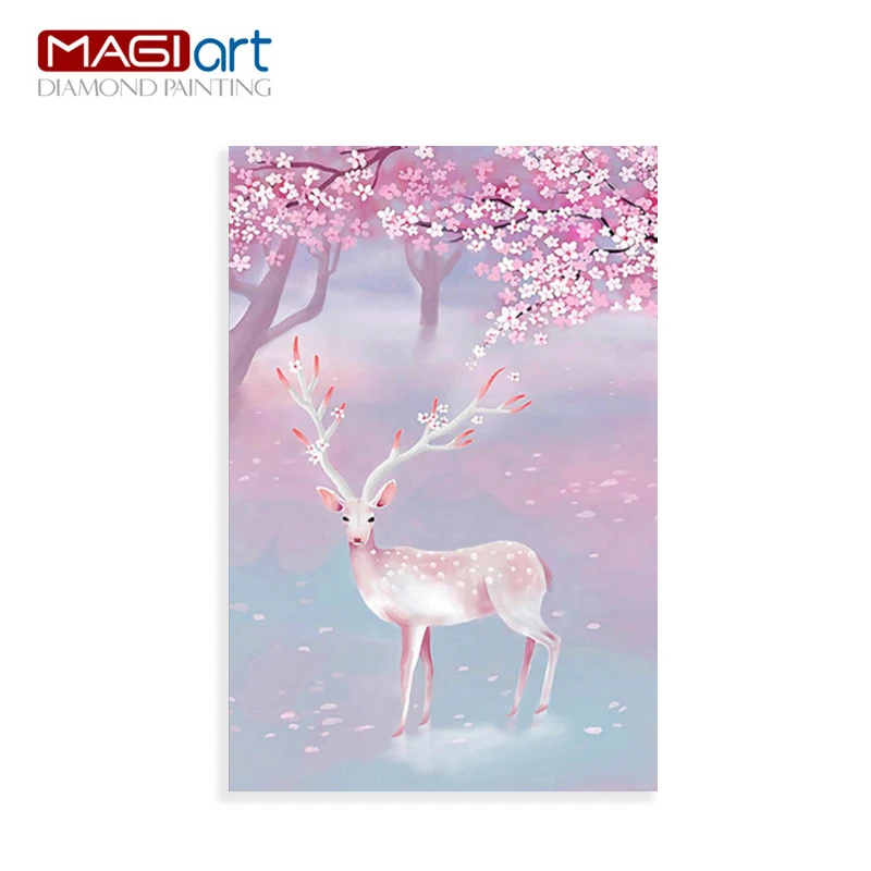 

Diamond painting accessories,Diamond embroidery,5D DIY mosaic Diamant, picture of rhinestones,full round daimond Animals ZMA067