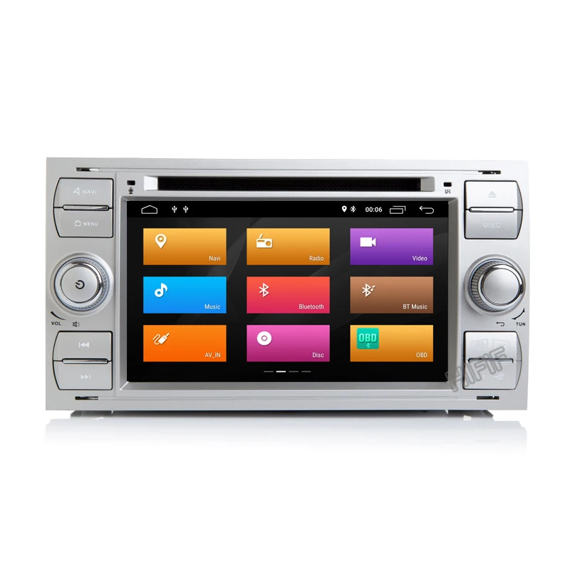IPS Android 10 2G 2 din мультимедийный плеер для Ford Mondeo S max Focus C MAX Galaxy Fiesta Form Fusion Transit GPS DVD AV
