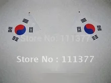 Small National flags South Korean Flags with pole 14*21 cm Used in Office, Desk Top, Festival, National Day