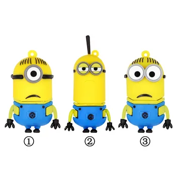 

Usb Flash Drive Funny cartoon u disk 64GB 32GB 16GB 8GB 4GB Pen Drive Creative Memory Stick high speed pendrives Free Shipping