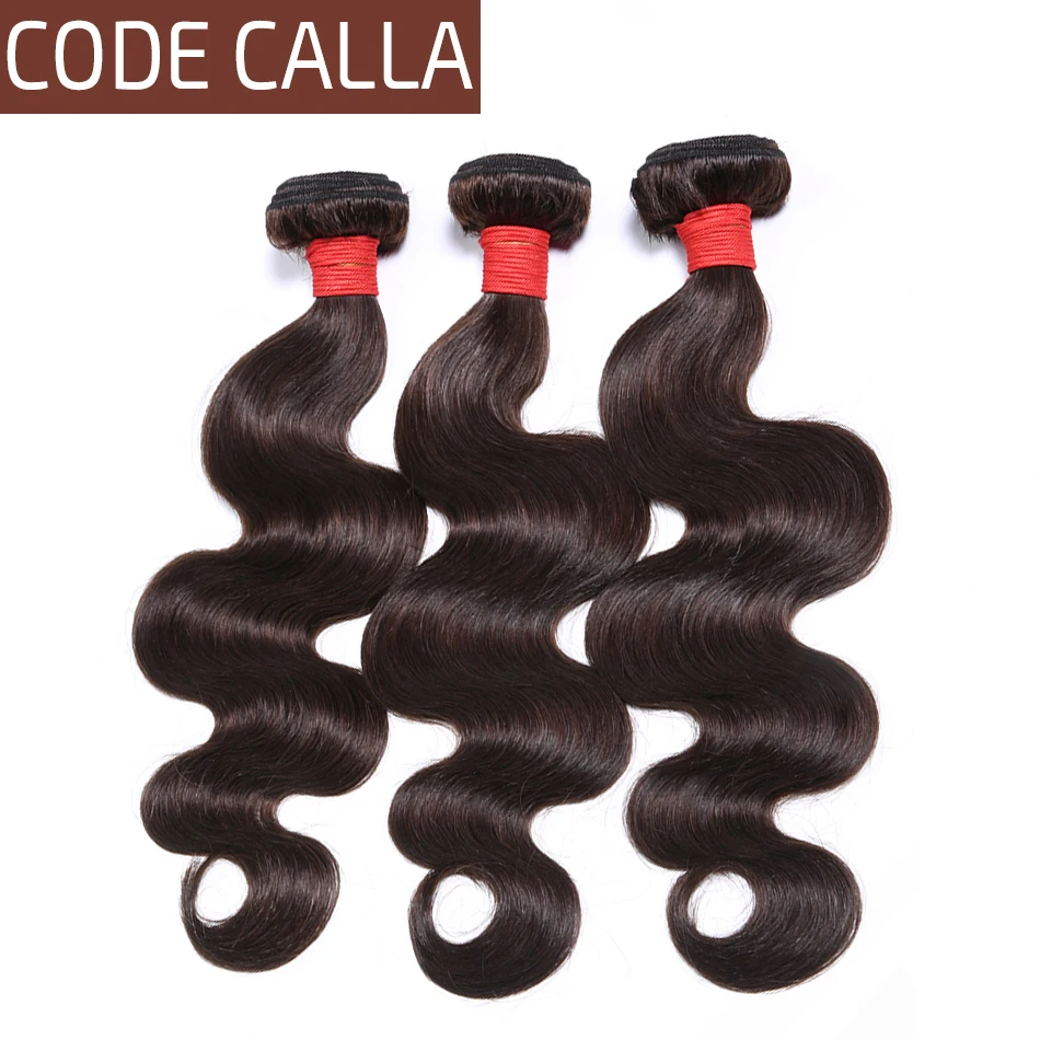 

Code Calla Body Wave Bundles 3/4 Bundles Peruvian Pre-colored Raw Virgin Human Hair Weave Extensions Unprocessed 100% Human Hair