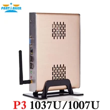 IVB платформы Celeron двухъядерный C1037U 1.8 ГГц barebone pc компьютер с wi-fi 1 RS232 опционально HD2500 графический 2 МБ L3 NM70