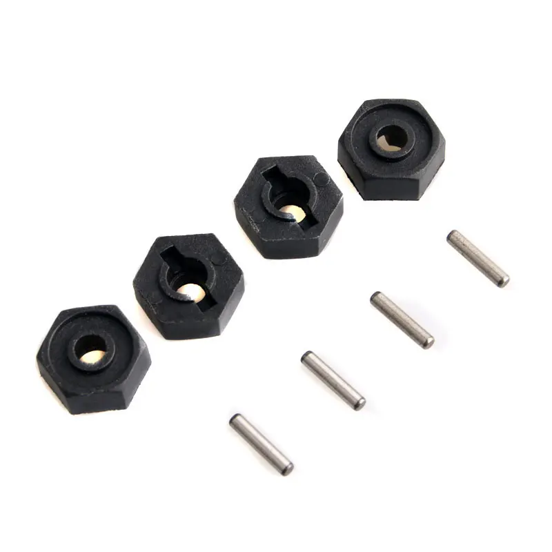 

4PCS HongNor HNR H9801 12mm Hex Adapter H98057 Wheel Hub Hexagonal Connector for RC Cars Spare Parts