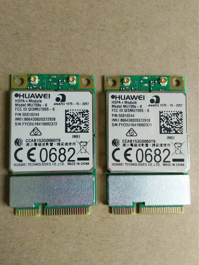 Huawei mu709s-6 Mini PCIe 3G модуль, Хасс чип, первоначально