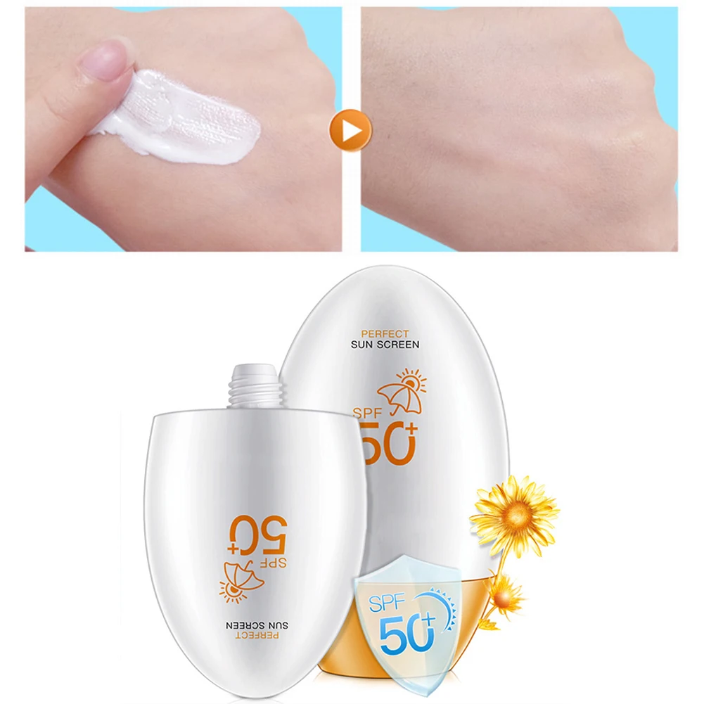 55 мл мягкий солнцезащитный лосьон SPF50+ крем для лица с изоляцией УФ солнцезащитный крем для тела увлажняющий крем тонкие линии лечение акне