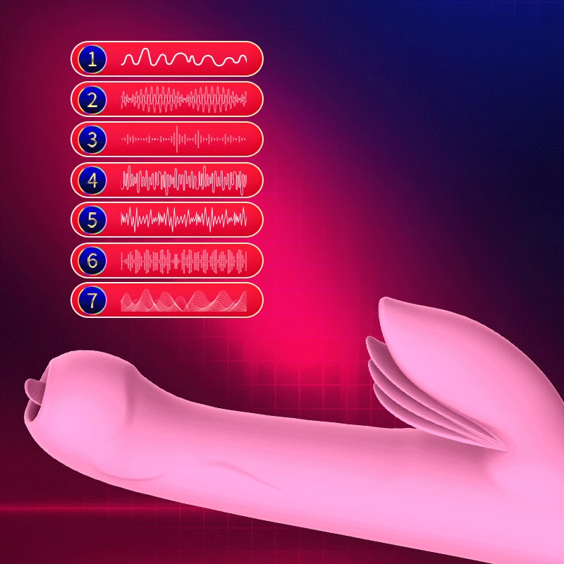 Телескопический вибратор Bodypro для женщин фаллоимитатор с согревающим эффектом
