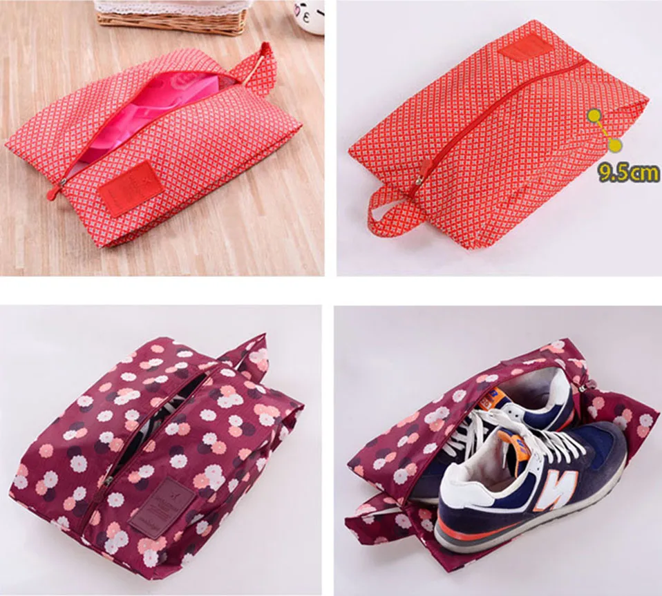Travel Storage Bag Nylon Waterproof Portable Storage Shoe Bag Multifunctional Travel Bag Storage Case Organizer Home Storage (5)