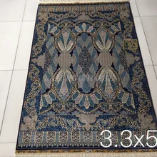 3,3 'X5' 230 линия ручной работы Шелковый Восточный персидский ковер ручной работы шелковый ковер для украшения дома