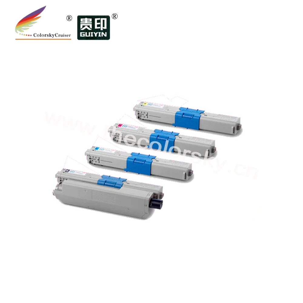 CS-OC310) Color print top premium toner cartridge For OKI 44469803 44469804  C-310DN C-330DN C-510DN C-530DN (3.5k/2k pages)