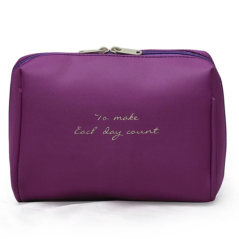 

2019 Polyester Make up Organizer Bag Men Casual Travel Multi Functional lady Cosmetic Bag Storage Bag Makeup Clutch Wholesale