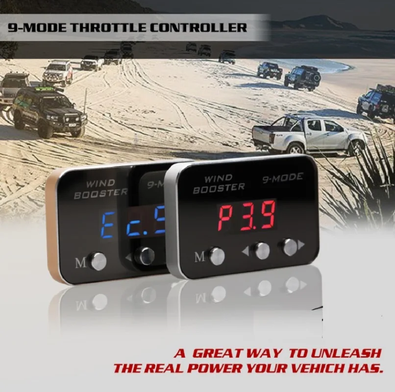 

Electronic Throttle Accelerator 9-MODE Controller Wind Booster for INFINITI ISUZU JAGUAR