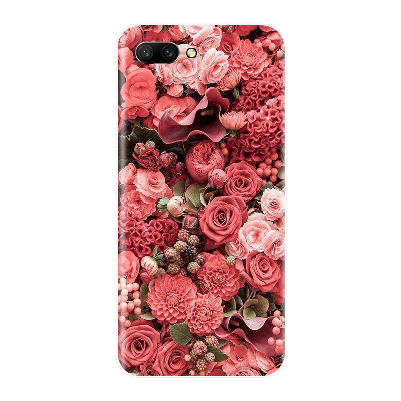 Чехол для телефона Huawei Honor 7A 7C 7S 7X 8 Pro Мягкий Силиконовый ТПУ чехол с милым котом 10 9
