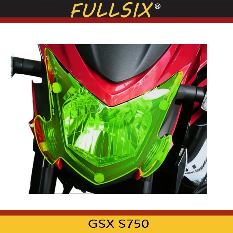 

GSX S750 Motorcycle Acrylic Headlight protection sheet Screen Cover For SUZUKI GSX S750 gsxs750 2017-2018