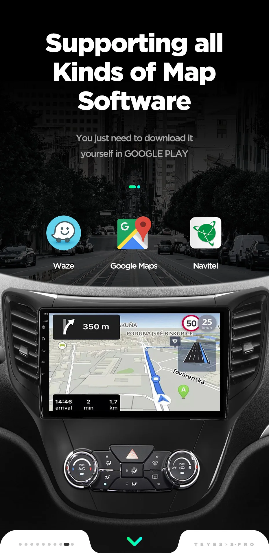 Discount TEYES SPRO For Changan CS35 2013 2014 2015 2016 2017 2017 Car Radio Multimedia Video Player Navigation GPS Android 8.1 No 2din 18
