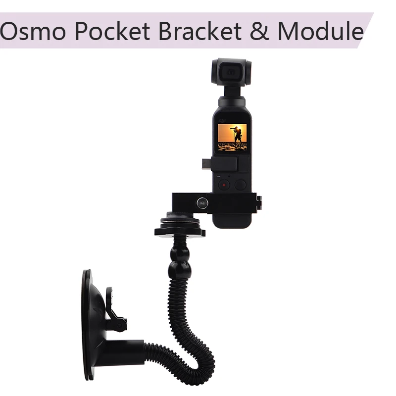 

Durable Car Holder Set Black Module Bracket for DJI OSMO POCKET Handheld Gimbal Cameras Accessories Spare Parts