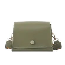 Women Bags Wide Shoulder Strap PU Leather Shoulder Bag Simple Fashion Messenger Bag Retro Small Square Package Mobile Phone Bags shunruyan new women s national vintage craft wipe color leather simple shoulder messenger bag portable small square package