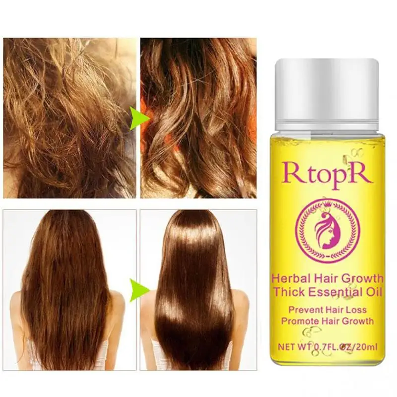 20 мл быстро мощные продукты для роста волос органическое Эфирное Масло жидкое лечение Предотвращение выпадения волос сухое масло для ухода за волосами