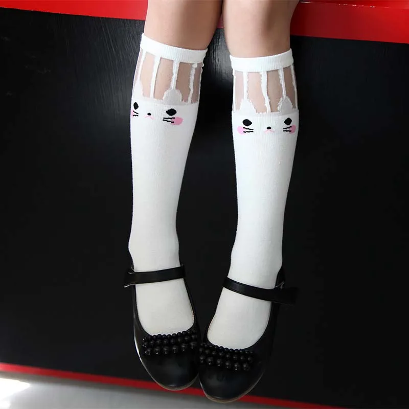 Черные белые кружевные детские носки хлопковые для девочек Новые поступления