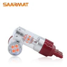 Пара Canbus No error T20 W21/5 W 7443 светодиодный стоп/хвостовые лампы стоп-сигнал Красный 12V для Mazda Mazda2 Мазда 3 Мазда 5 мазда 6 CX-5 CX-7