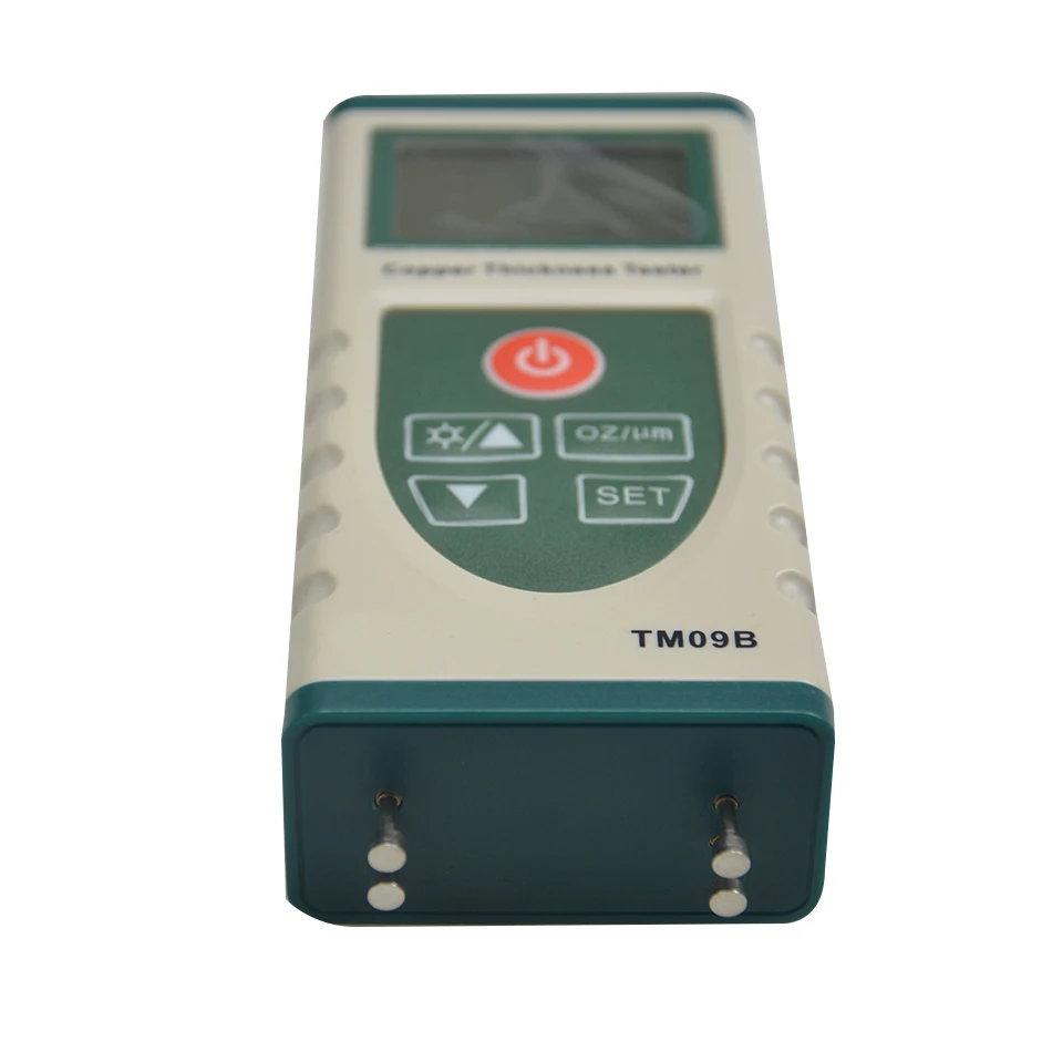 TM09B Высокоточный цифровой тестер толщины медной фольги для PCB медно-плакированный измеритель ЖК-подсветки 0-5,0 унций
