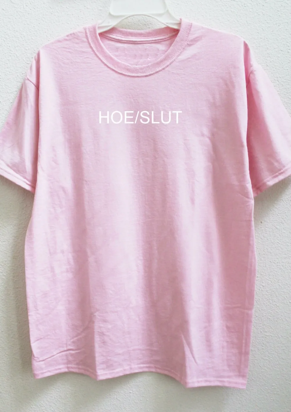 Женская футболка с надписью Hoe slut, хлопковая Повседневная забавная футболка для леди, хипстер, Tumblr, Прямая поставка, Z-821