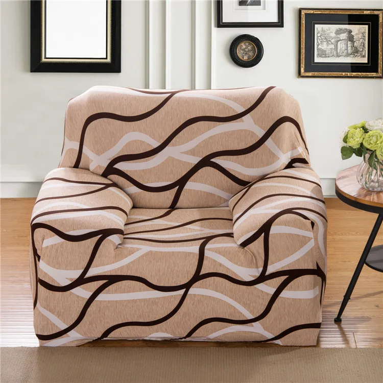 2017 Europe type elastic Full package full cover sofa sets Three single