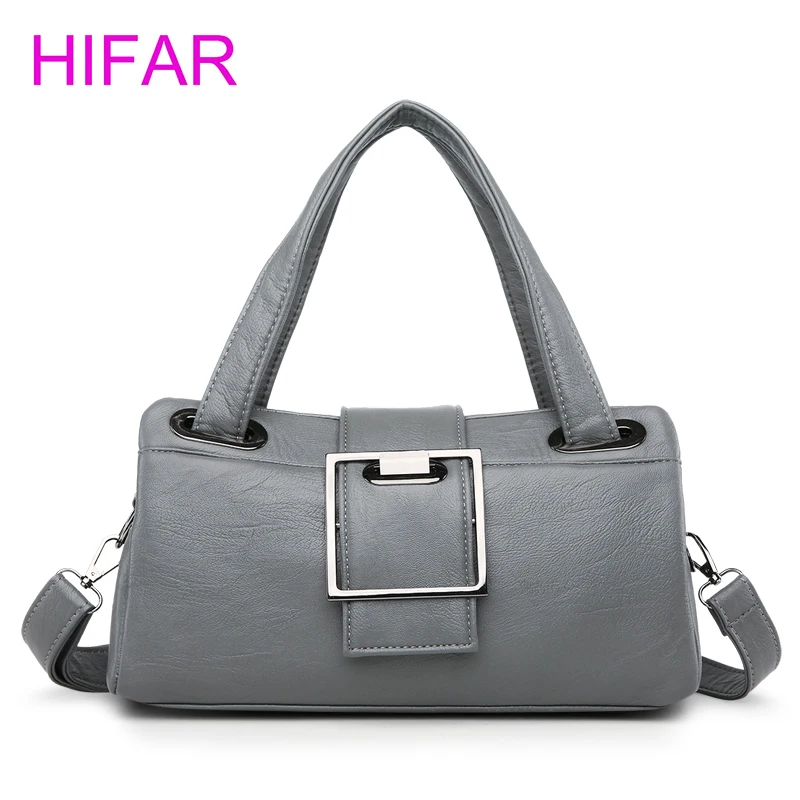 

Women Handbags Spring Summer 2018 New European American Fashion Lady Package Boston Pillow Handbag Messenger Bag shoulder Bag