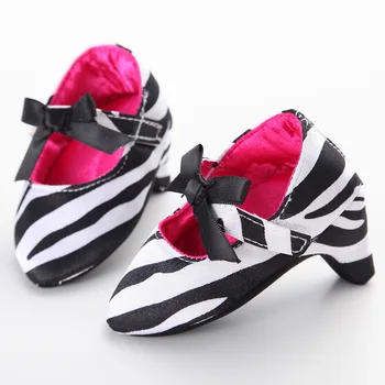 

baby Girls Leopard Pumps Shoes cute kids Soft bottom children Baby heels newborn Show props baby Casual Shoes