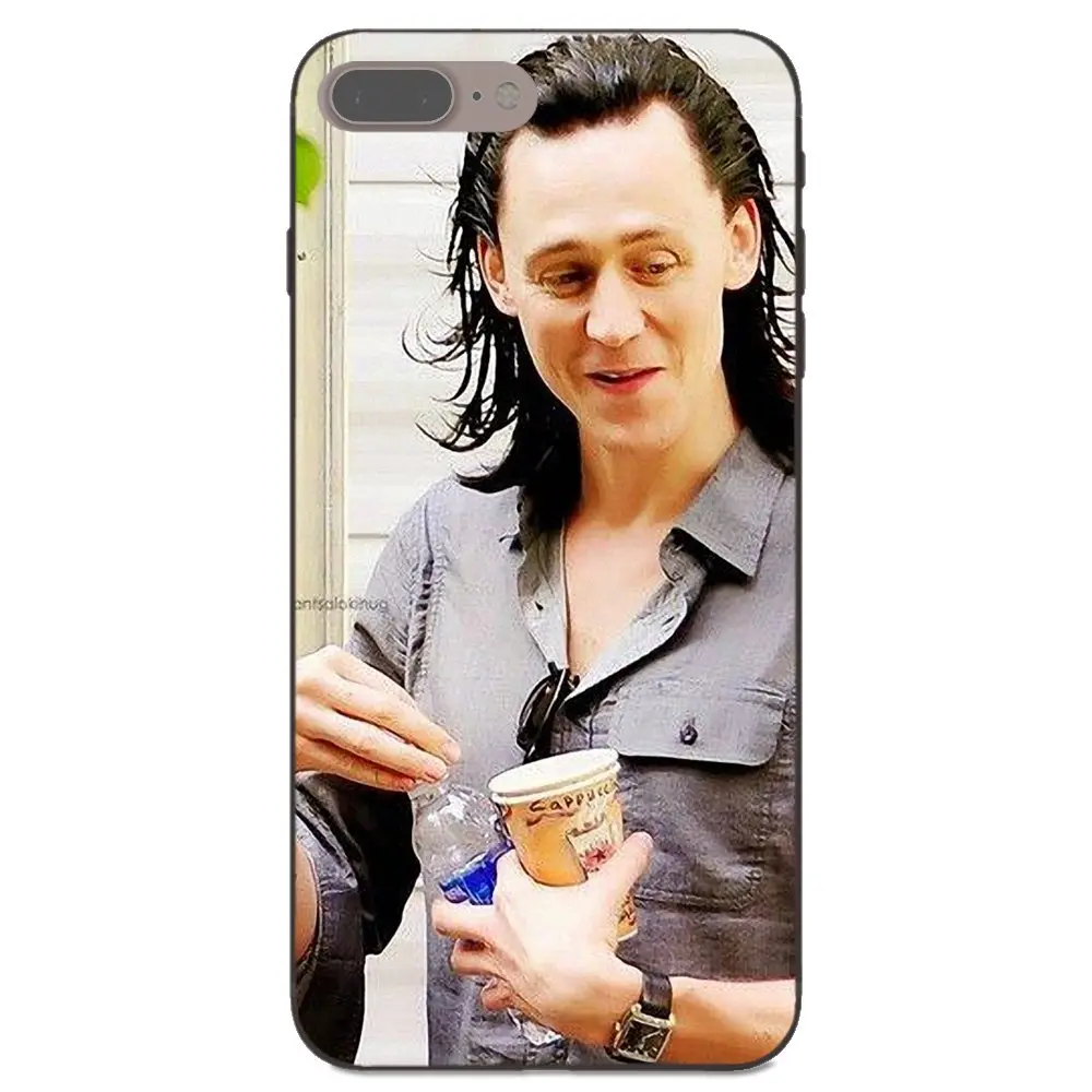 Силиконовый чехол для телефона Tom Hiddleston Мстители Loki Apple iPhone X XS Max XR 4 4S 5 5S SE 6 6S 7 8