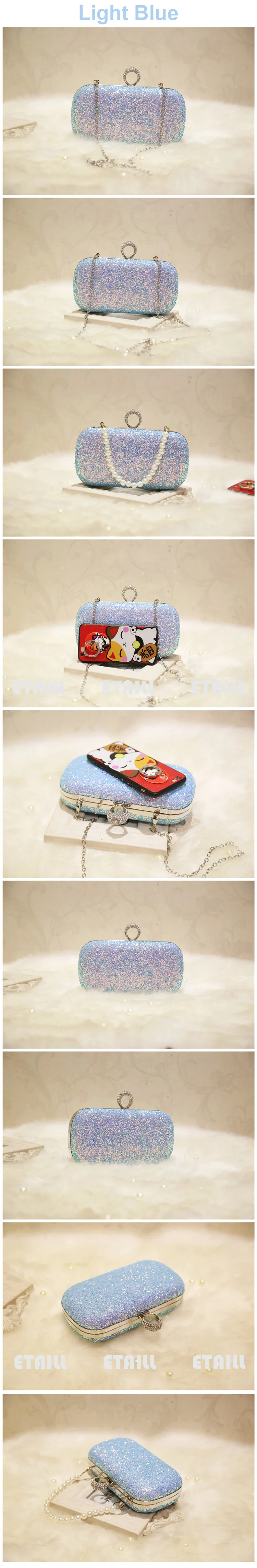 Crystal Rhinestone Women's Clutches Evening Bags Party Clutch